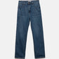 Jeans regular fit a vita media