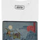 T-shirt unisex in cotone biologico con stampa tartarughe