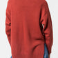 Maglione oversize in lana a collo alto