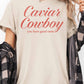 T-shirt oversize grafica Caviar Cowboy in cotone