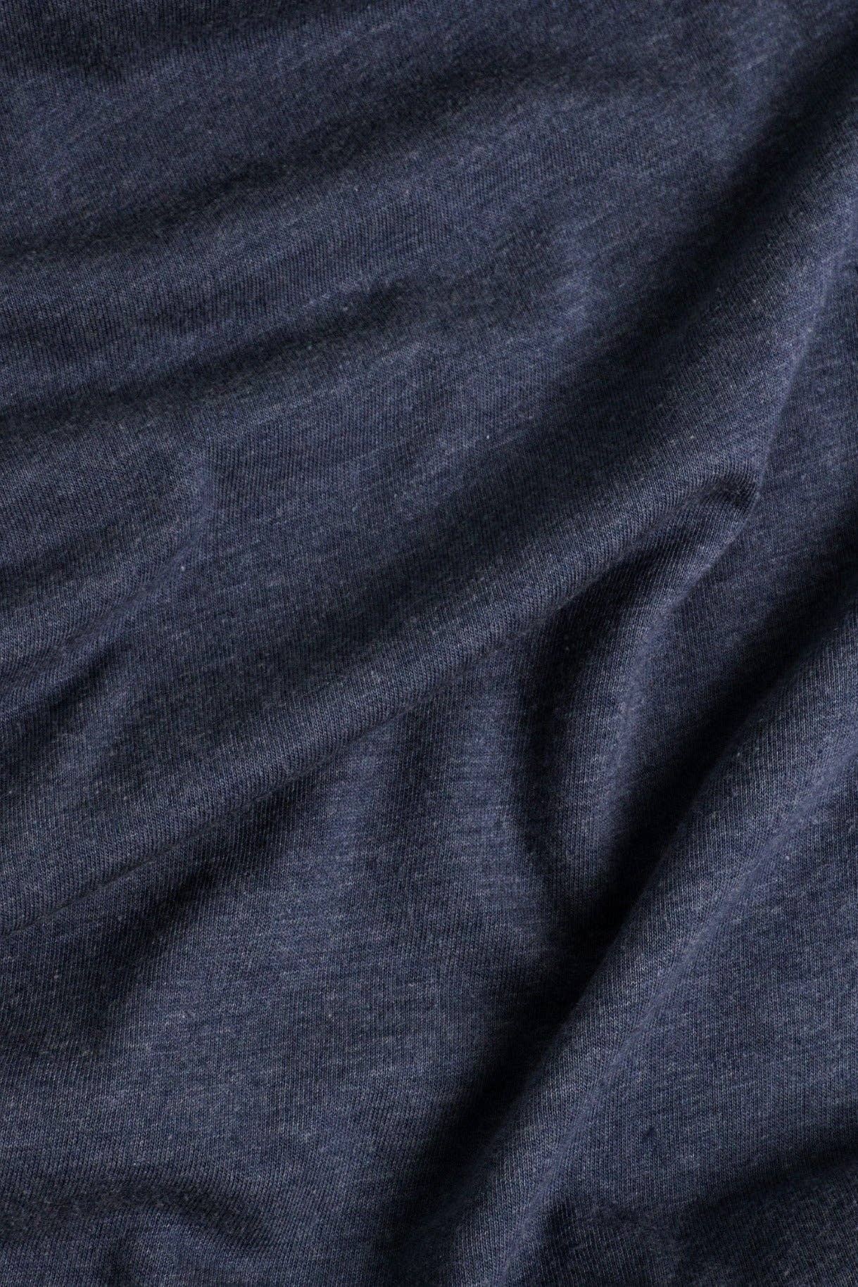 T-shirt uomo Alpenglow blu navy in tessuto riciclato