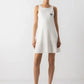 Vestito sportivo minimal con spalline e shorts integrati
