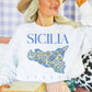 Felpa Oversize Sicilia Italia