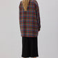 Camicia in tweed con frange