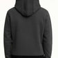 Felpa con cappuccio e zip Chimp Loco Monky grigio scuro