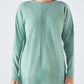 Maglia lunga a girocollo Nervo in misto lana e cashmere