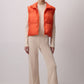 Gilet imbottito con zip