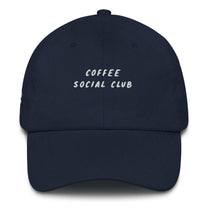 Cappellino da baseball Coffee Social Club ricamato