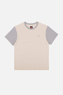 T-shirt uomo color block in cotone organico