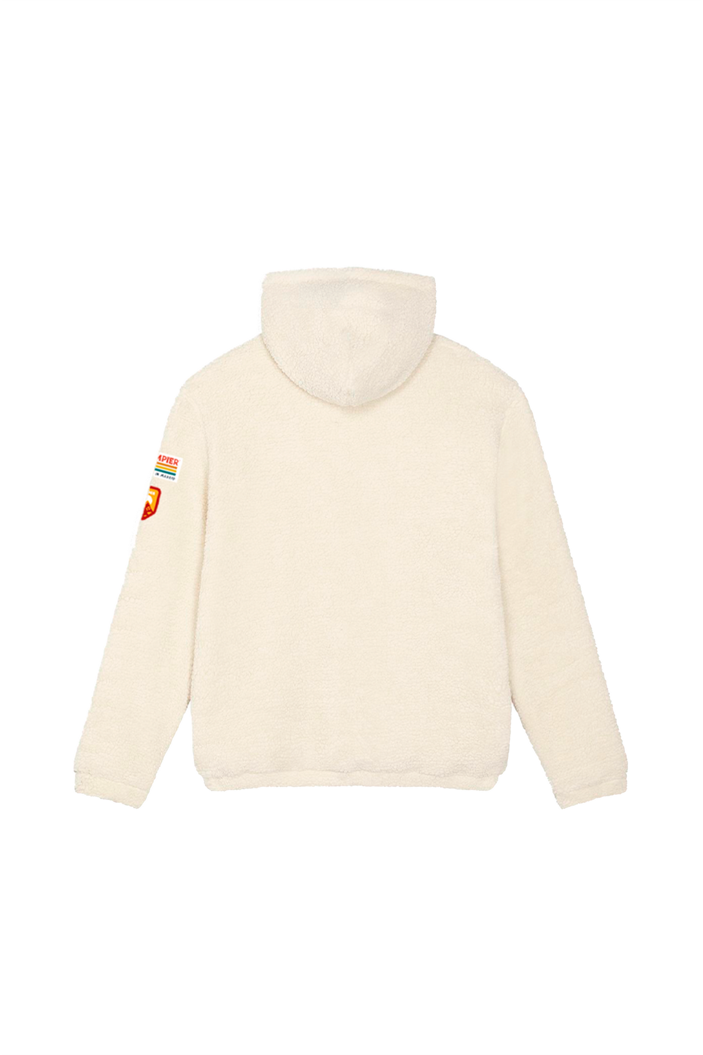 Felpa hoodie Snugger in poliestere riciclato