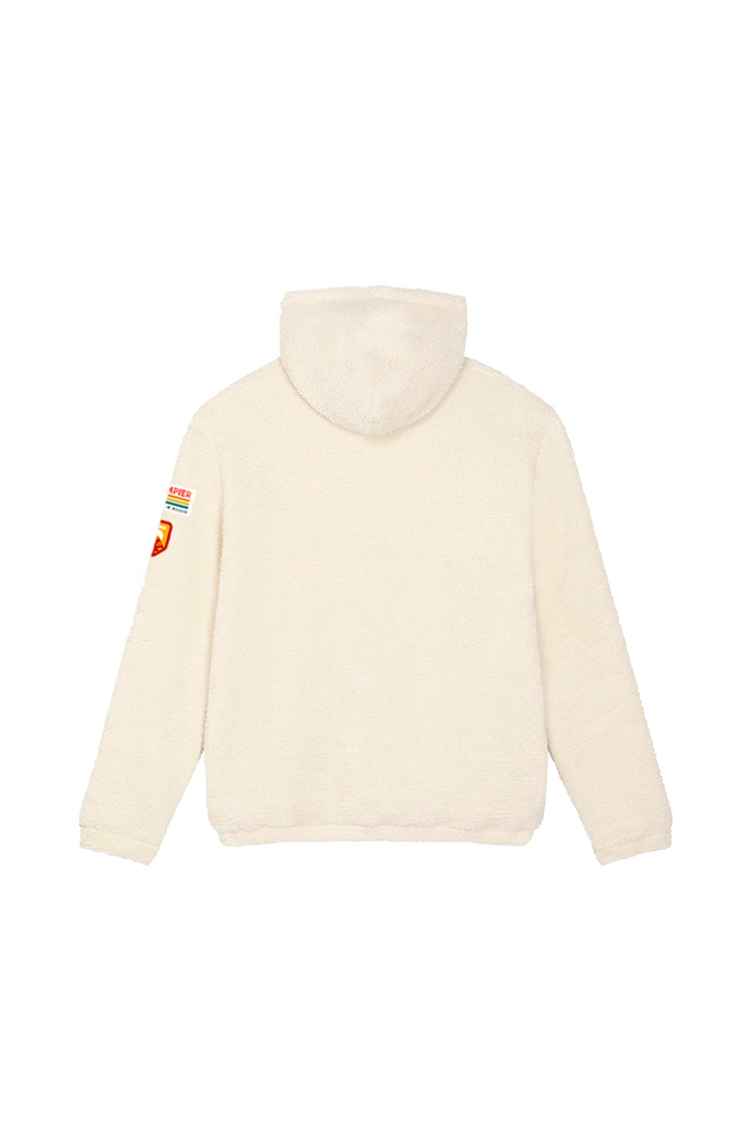 Felpa hoodie Snugger in poliestere riciclato