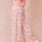 Pantaloni a vita alta in cotone con stampa floreale e gamba ampia