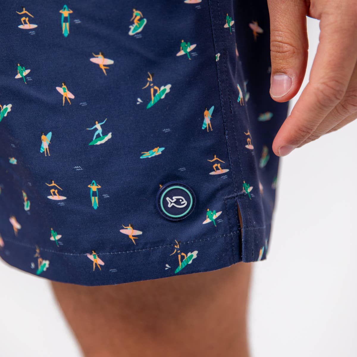 Costume da bagno da uomo Surfer in poliestere riciclato