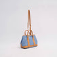 Borsa a mano effetto denim con tracolla