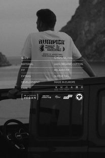T-shirt uomo Surf & Motors in cotone biologico