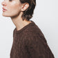 Maglione a maglia strutturata