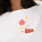 T-shirt Taha con stampa ispirata a Le mille e una notte
