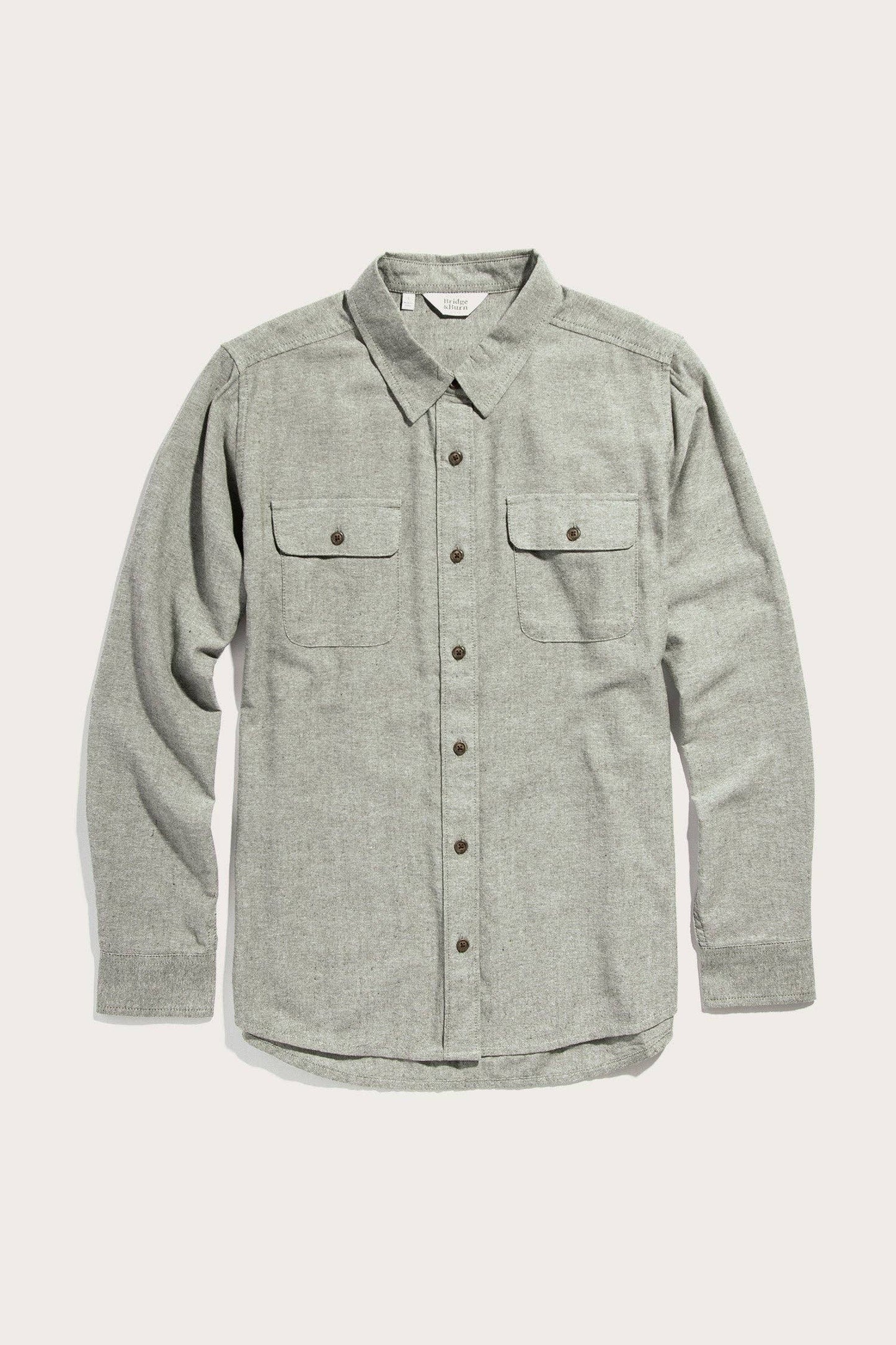 Camicia Lenon in chambray salvia