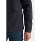Giacca chic in cotone blu navy da uomo