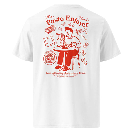 T-shirt unisex organica Il Club degli Amanti della Pasta