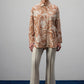 Camicia in cotone a fantasia floreale