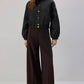 Giacca bomber jacquard