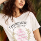 T-shirt grafica Champagne Social Club