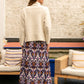 Maglione dolcevita in maglia Matis con polsini a bottoni