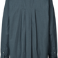 Camicia lunga in popeline con maniche raglan blu denim
