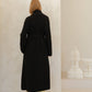 Cappotto maxi in misto cashmere con cintura