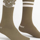 Calzini sportivi con logo Loco Monky khaki