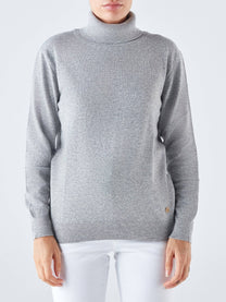Maglia dolcevita in misto lana e cashmere