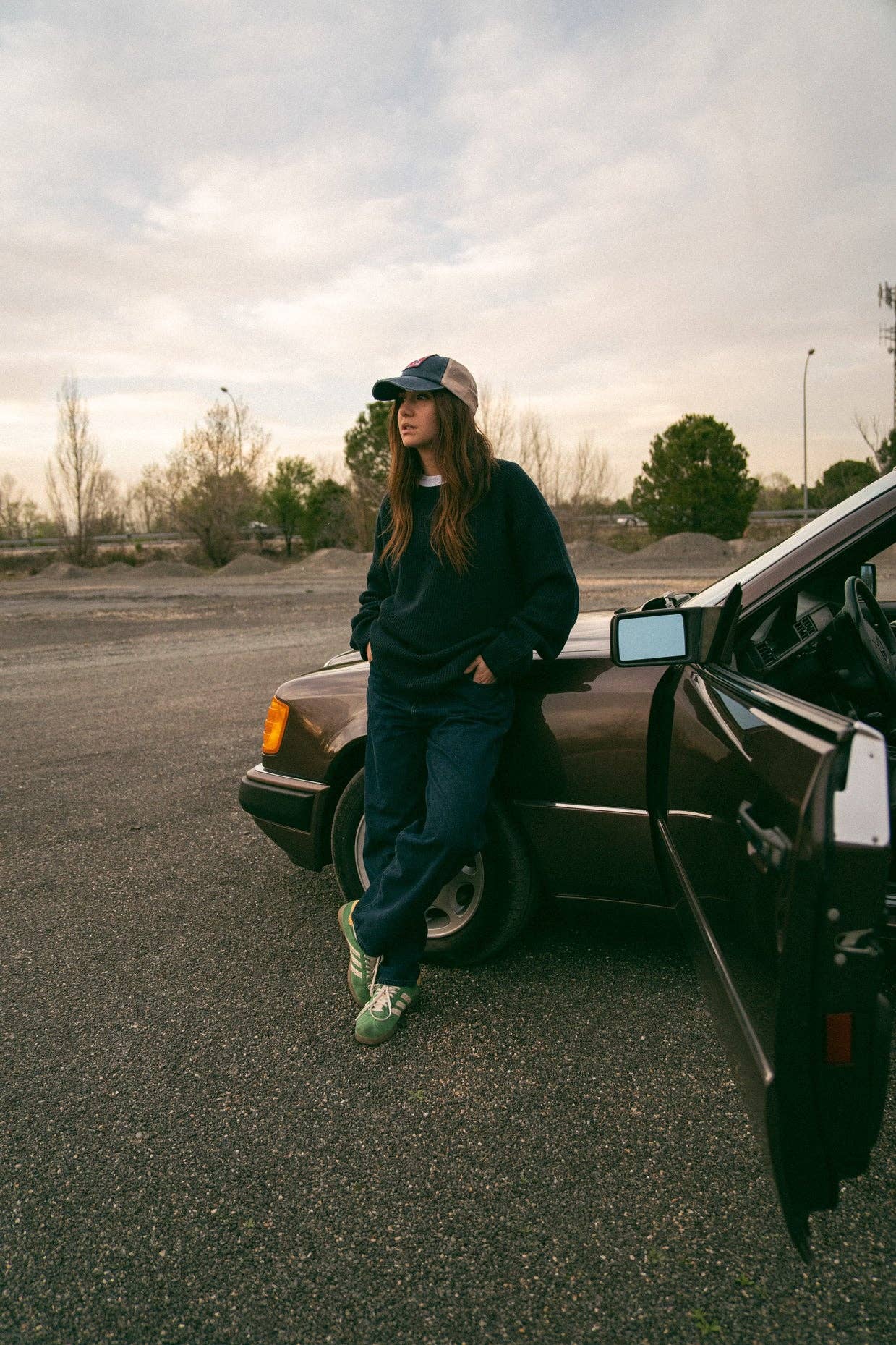 Cappellino trucker Ride & Roll in cotone biologico