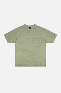 T-shirt oversize pesante Essential pigment verde reseda