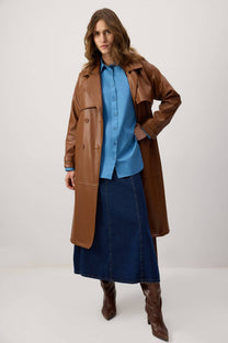 Camicia oversize in cotone