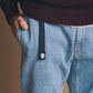 Pantaloni da arrampicata in denim riciclato lavaggio chiaro