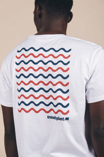 T-shirt Explanada in cotone biologico bianca