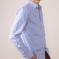 Camicia a righe blu Torneo