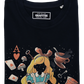 T-shirt Wonderland Girl con stampa Alice