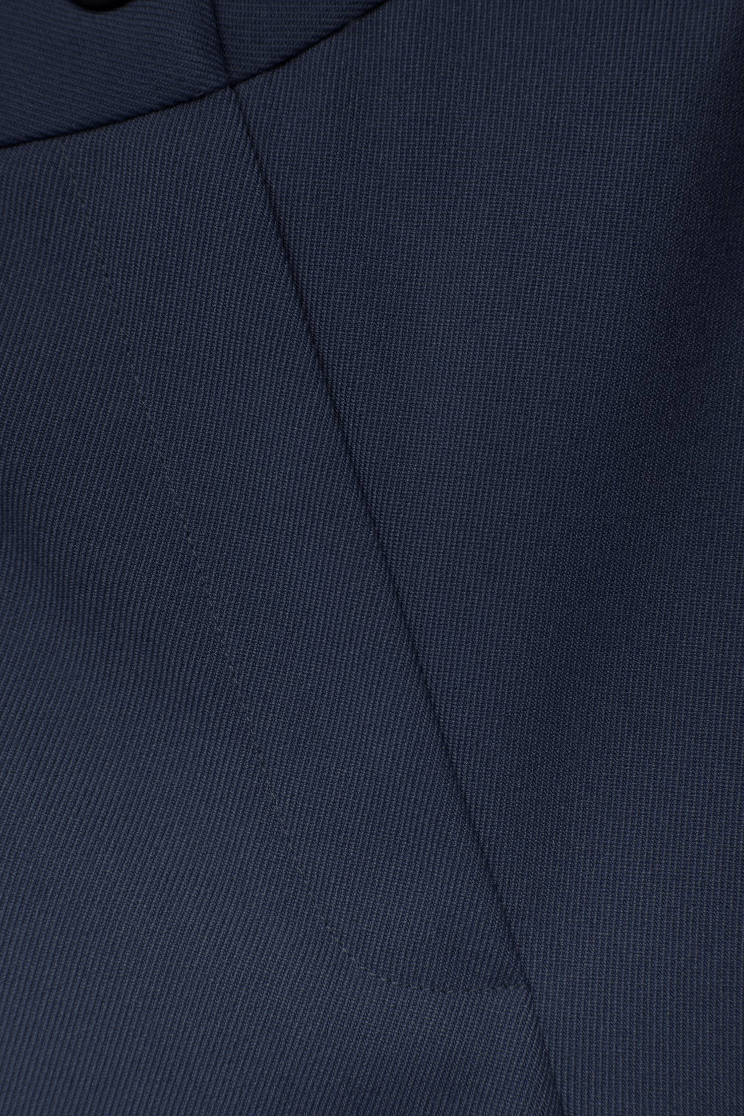 Pantaloni dritti essenziali con tasche oblique