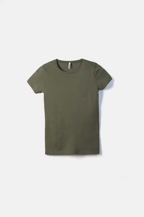 T-shirt basic girocollo in cotone