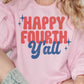 Felpa oversize Happy Fourth Y’all