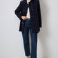 Camicia con spalline e bottoni a pressione in misto cotone
