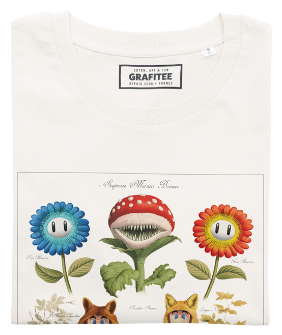 T-shirt unisex in cotone biologico con stampa a tema videogiochi