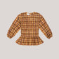 Blusa in popeline con bottoni
