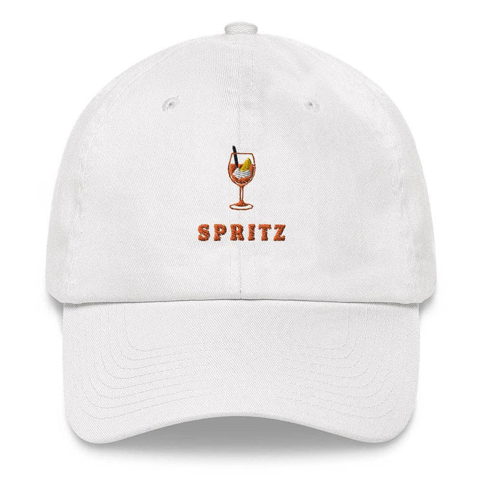 Cappellino dad hat Spritz ricamato in cotone