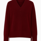 Maglione in lana con scollo a V