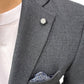 Blazer uomo antracite slim fit