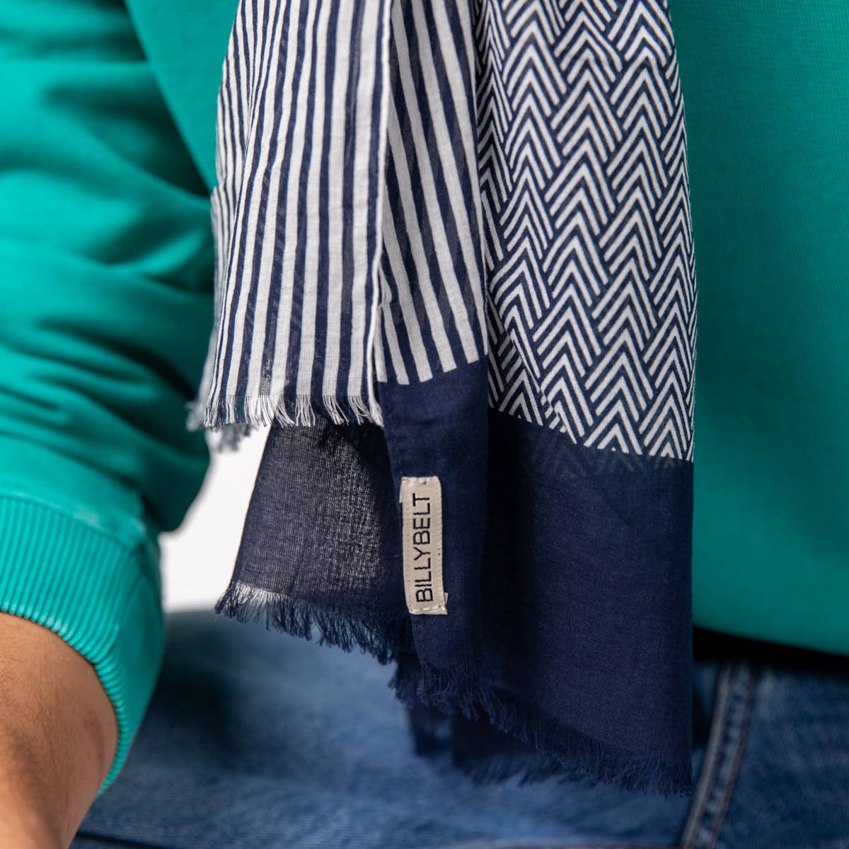 Sciarpa Dinard in 100% cotone organico da uomo