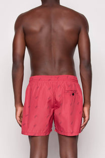 Costume da bagno Monochrome Rosso